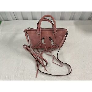 New Rebecca Minkoff Micro Moto Satchel Rosa Retail $195+